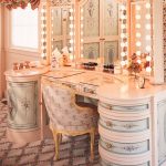 Beautiful dressing table with mirror