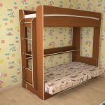 Loft bed with sofa