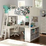 Bed for girls with dressing table