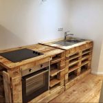 Kitchen pallets with their own hands