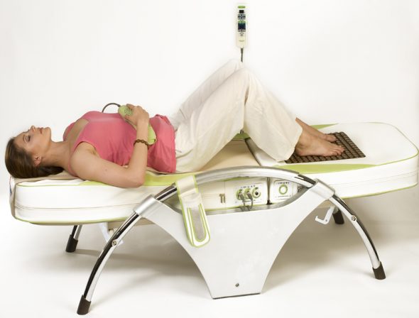 Łóżko do masażu Nougat-Best na przepuklinę