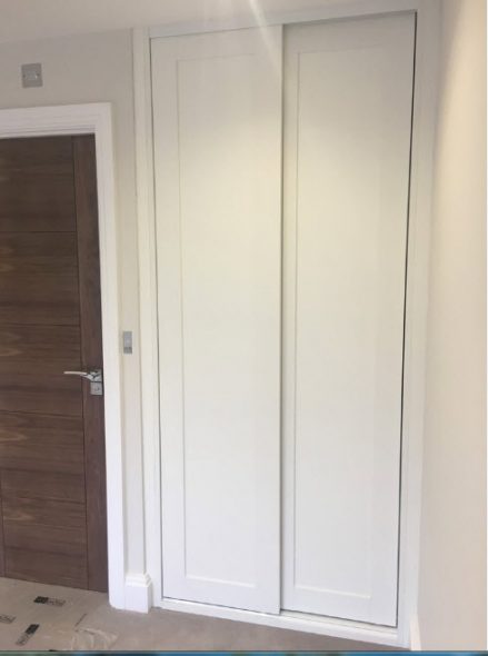 Small closet in the hallway