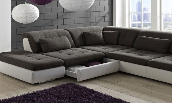 Unusual stylish sofa