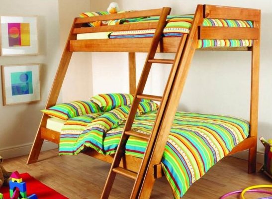 Practical and beautiful bunk bed