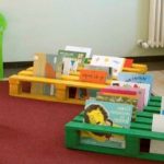 We use pallets in the nursery
