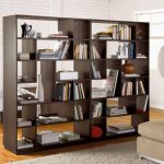 Bookcase for dividing bedrooms and living rooms