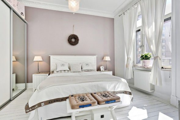 Moderan i moderan dizajn spavaće sobe
