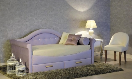 Stylish and comfortable bed