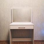 Handcrafted dressing table with mirror and spacious drawer box