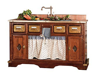 Tumba-dresser for two sinks