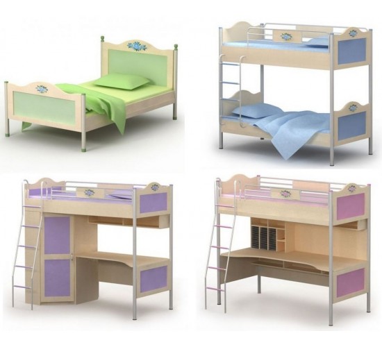 Types of bunk beds