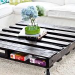 Coffee table from pallet