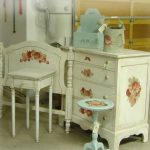 Provence style bedroom decoupage