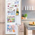 Ett kylskåp i garderoben är en intressant lösning.