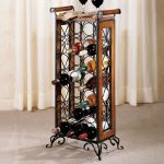 Forged wine rack
