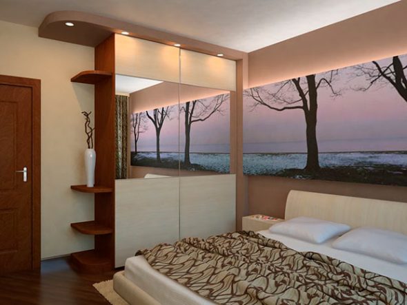 Beautiful wardrobe for the bedroom