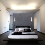 Soaring bed allows you to visually expand the space