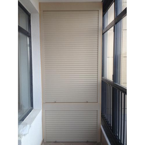 The most expensive option doors are roller shutters