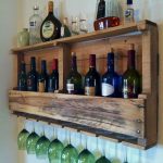 Homemade shelf for alcohol