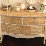 Option decoupage furniture chipboard with notes