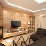 Vytvořte asymetrické uspořádání nábytku v obývacím pokoji