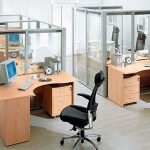 Zoning with office furniture