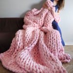 Velika prozračna ružičasta prekrivač
