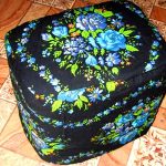 Black ottoman do it yourself from plastic bottles