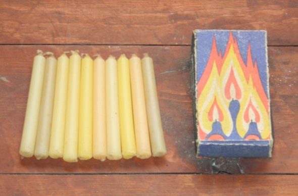 Paraffin from ordinary candles