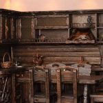 Rustic kitchen in country style