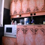 Beautiful kitchen with patterns after rework