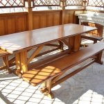 Beautiful and large table for gazebos