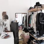 Mini dressing room para sa isang batang babae