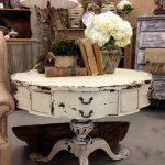 Such an old table will decorate the room in a classic style.