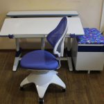 The correct chair for schoolchild purple