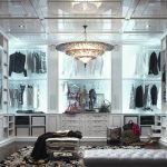Elegant dressing room - the dream of every woman