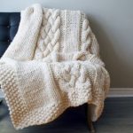 Cute blanket with a pigtail