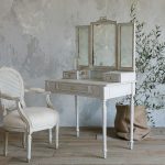 Aged classic dressing table