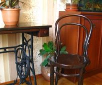 Old furniture in a new interior