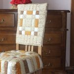 Quilted pillow at cape sa table