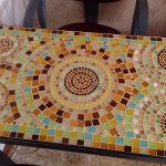 Mosaic table