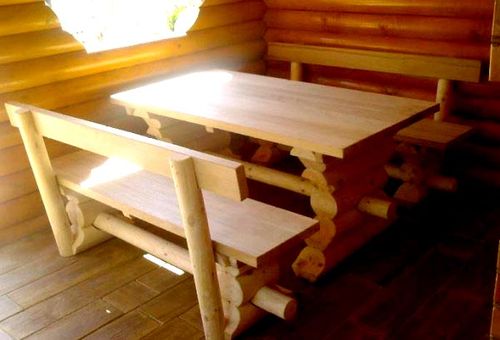 Stół i ławki do altanek