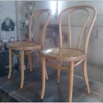 Light staining of Vienna chairs