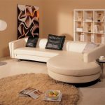 Angular sofa corner