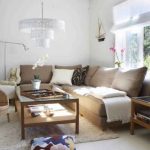 Corner sofa para sa room-living room ng mga bata