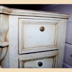 Bleached antique furniture