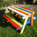 Bright table and benches for gazebos do it yourself