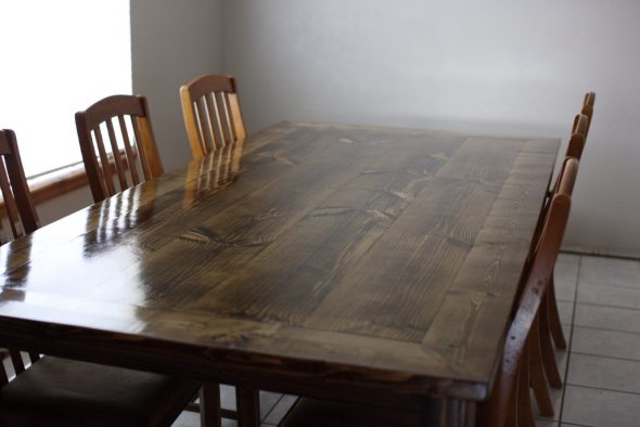 Large classic dining table