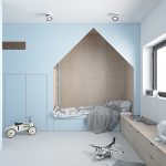 Dječja soba za dječaka u stilu minimalizma
