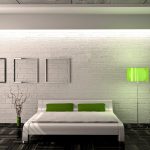 Interior design in the style of minimalism